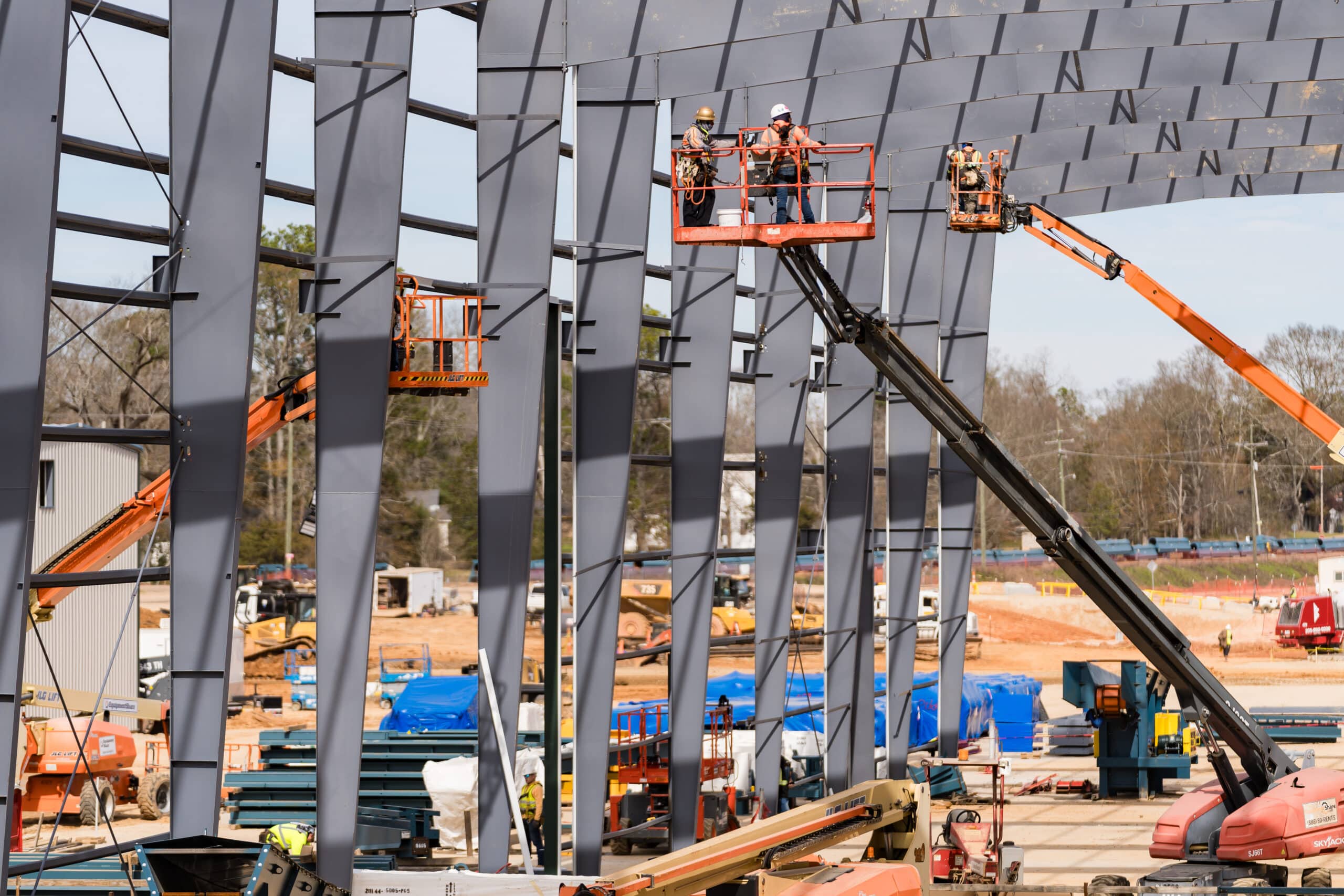 Construction of a building